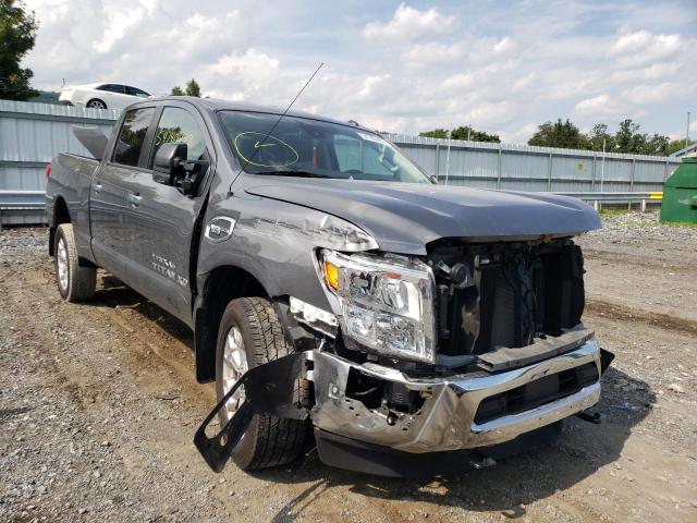 1N6AA1FB2MN506774 - 2021 NISSAN TITAN XD S GRAY photo 1