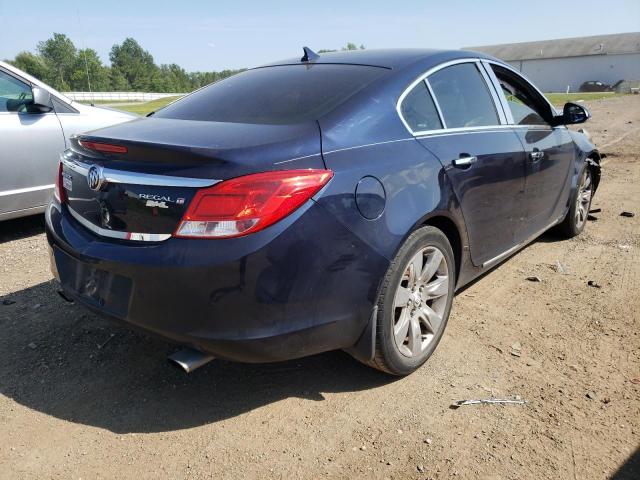 2G4GS5EV6C9135838 - 2012 BUICK REGAL PREM BLUE photo 4