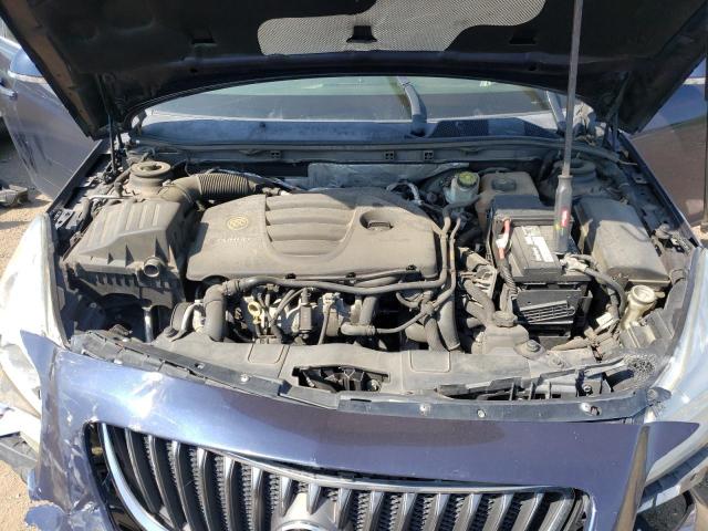 2G4GS5EV6C9135838 - 2012 BUICK REGAL PREM BLUE photo 7