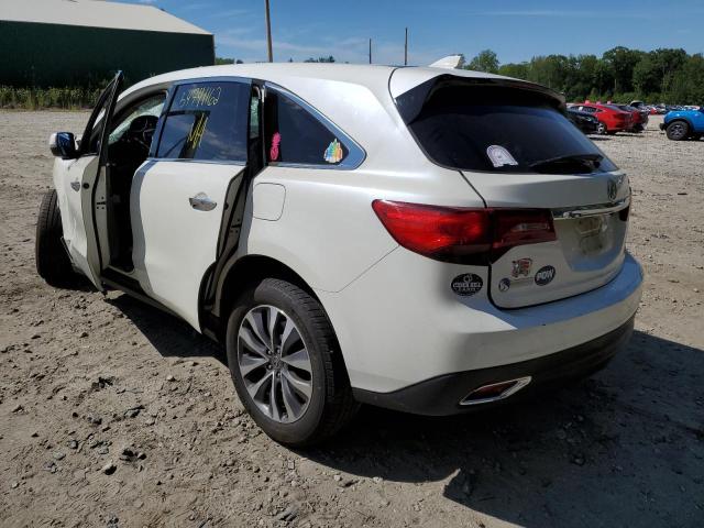 5FRYD4H4XGB037587 - 2016 ACURA MDX TECHNOLOGY  photo 3