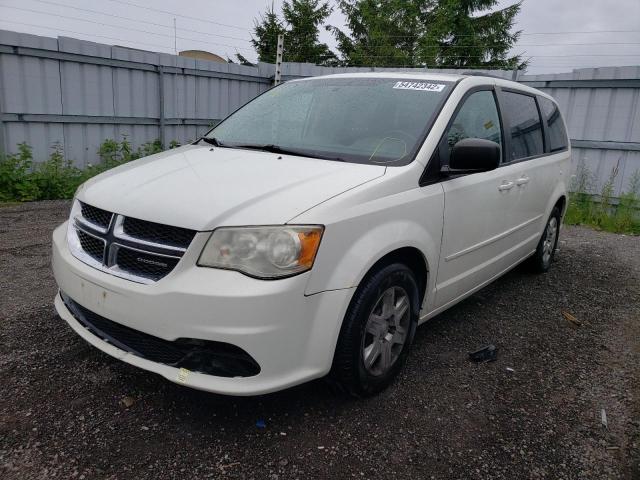 2D4RN4DG0BR761243 - 2011 DODGE GRAND CARA WHITE photo 2