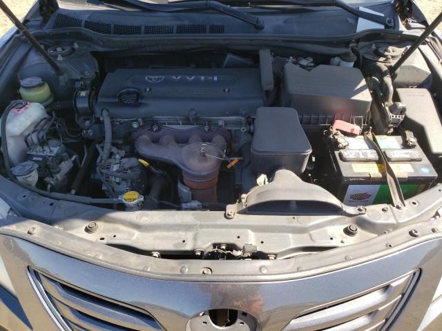 4T1BE46K97U091312 - 2007 TOYOTA CAMRY CE GRAY photo 7