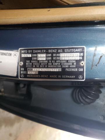 WDBAB33A2EA176861 - 1984 MERCEDES-BENZ 300 DT BLUE photo 10