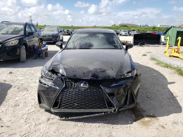 JTHBZ1D21J5033608 - 2018 LEXUS IS 350 BLACK photo 9