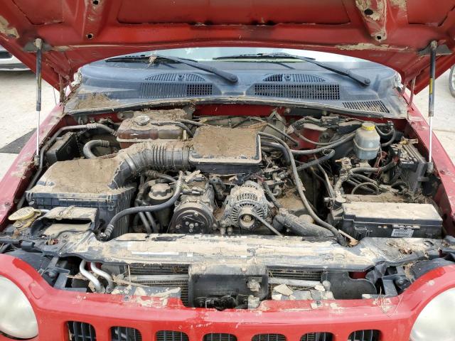 1J4GL48K92W234165 - 2002 JEEP LIBERTY SP RED photo 7