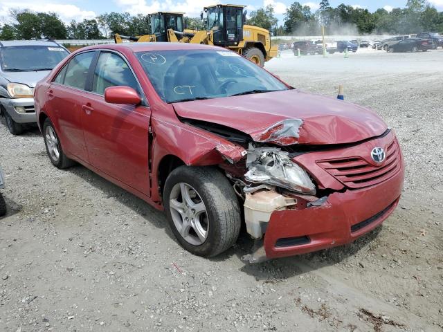 4T1BE46K17U004728 - 2007 TOYOTA CAMRY CE RED photo 1