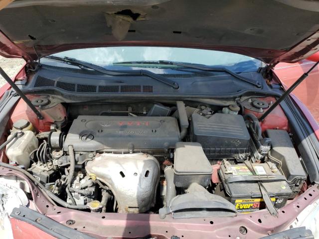 4T1BE46K17U004728 - 2007 TOYOTA CAMRY CE RED photo 7