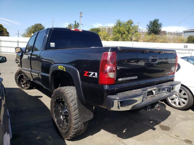 2GCEK19TX31134283 - 2003 CHEVROLET SILVERADO BLACK photo 3