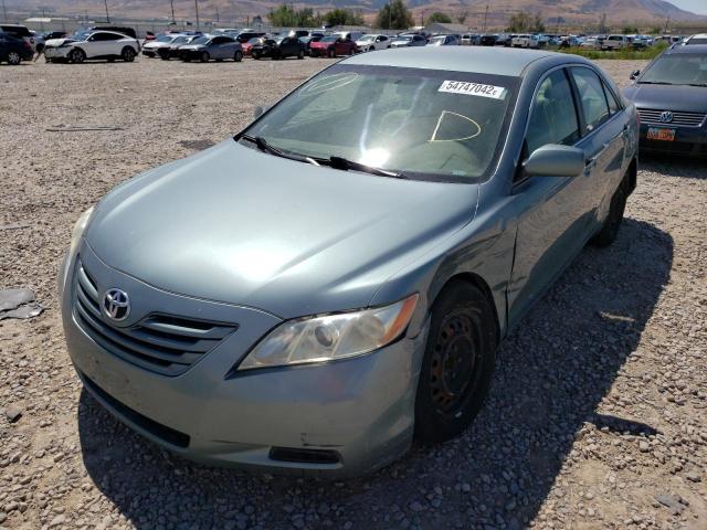 4T4BE46K38R046390 - 2008 TOYOTA CAMRY CE TURQUOISE photo 2