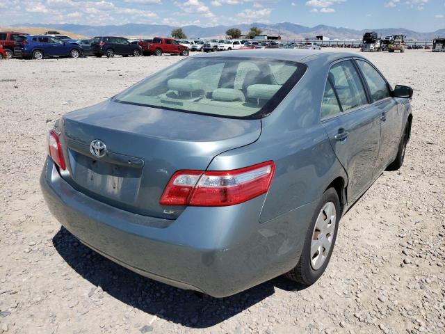 4T4BE46K38R046390 - 2008 TOYOTA CAMRY CE TURQUOISE photo 4