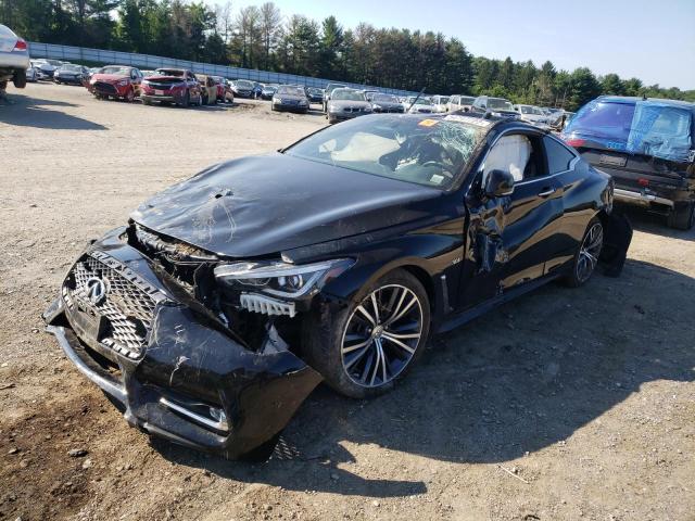 JN1EV7EL9JM392542 - 2018 INFINITI Q60 LUXE 3 BLACK photo 2