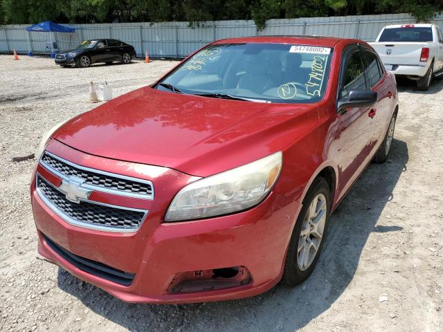 1G11D5RR9DF105798 - 2013 CHEVROLET MALIBU 1LT 红色 照片 2