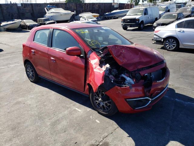 ML32A3HJ2KH014803 - 2019 MITSUBISHI MIRAGE ES RED photo 1
