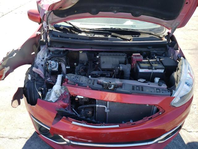 ML32A3HJ2KH014803 - 2019 MITSUBISHI MIRAGE ES RED photo 7