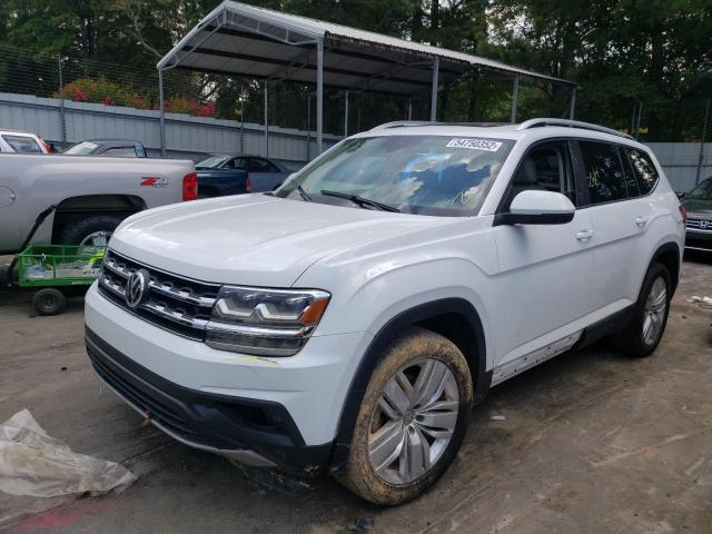 1V2MR2CA7KC523264 - 2019 VOLKSWAGEN ATLAS SEL WHITE photo 2