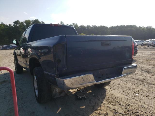 1D7HA18N13J562774 - 2003 DODGE RAM 1500 S BLUE photo 3