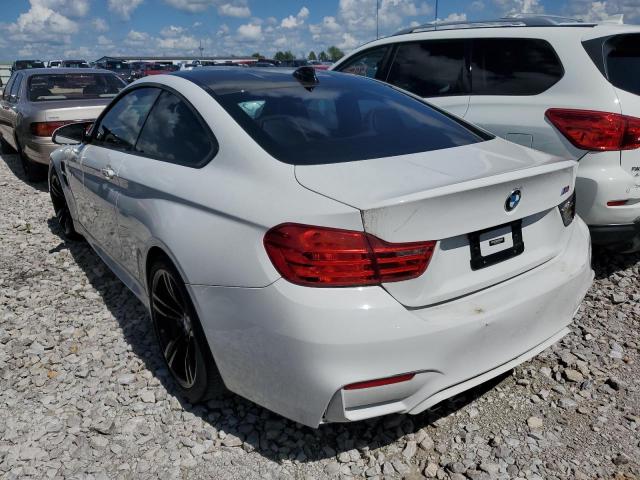 WBS3R9C34HA014253 - 2017 BMW M4 WHITE photo 3