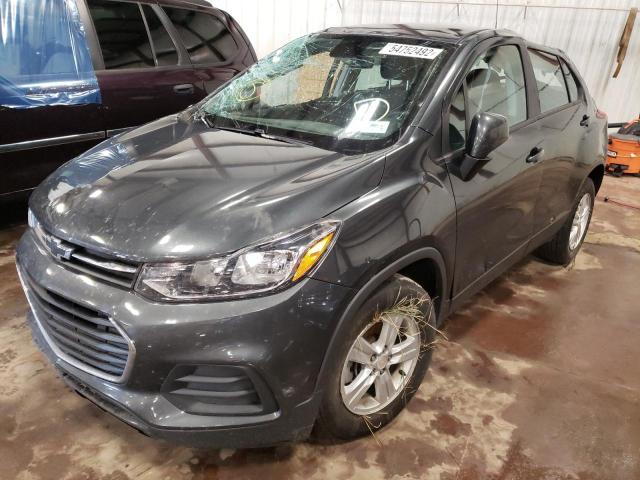 3GNCJKSB4LL193000 - 2020 CHEVROLET TRAX LS CHARCOAL photo 2