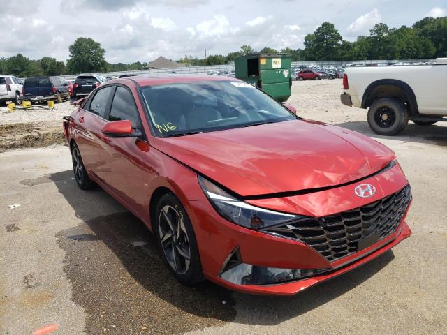 KMHLP4AG1MU113137 - 2021 HYUNDAI ELANTRA LI RED photo 1