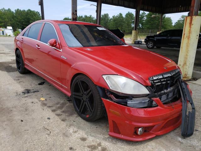 WDDNG77X48A163713 - 2008 MERCEDES-BENZ S 63 AMG RED photo 1