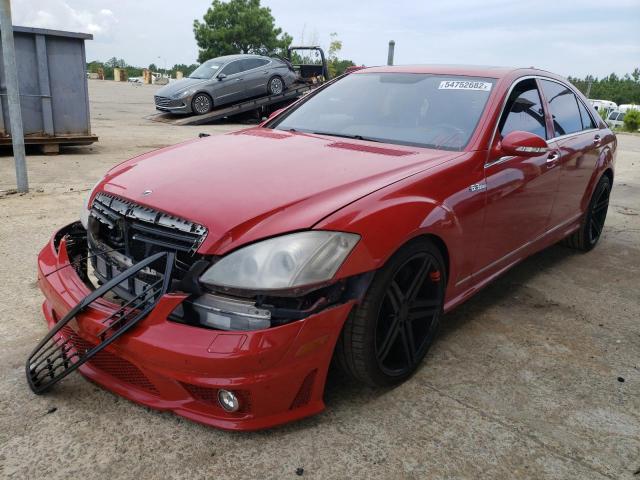 WDDNG77X48A163713 - 2008 MERCEDES-BENZ S 63 AMG RED photo 2