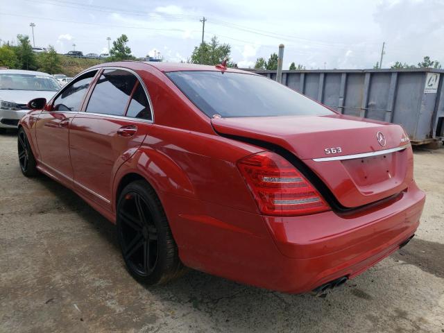 WDDNG77X48A163713 - 2008 MERCEDES-BENZ S 63 AMG RED photo 3