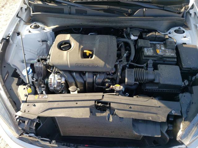 3KPF24AD5NE431302 - 2022 KIA FORTE FE WHITE photo 7