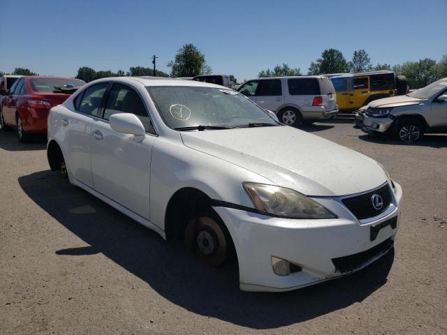 JTHBE262785020578 - 2008 LEXUS IS 350 WHITE photo 1