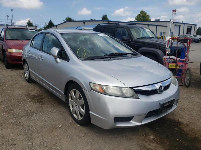 2HGFA15589H506705 - 2009 HONDA CIVIC LX SILVER photo 1