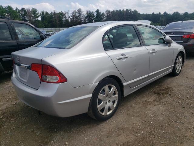 2HGFA15589H506705 - 2009 HONDA CIVIC LX SILVER photo 4