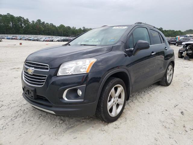 KL7CJRSBXGB745167 - 2016 CHEVROLET TRAX LTZ BLACK photo 2