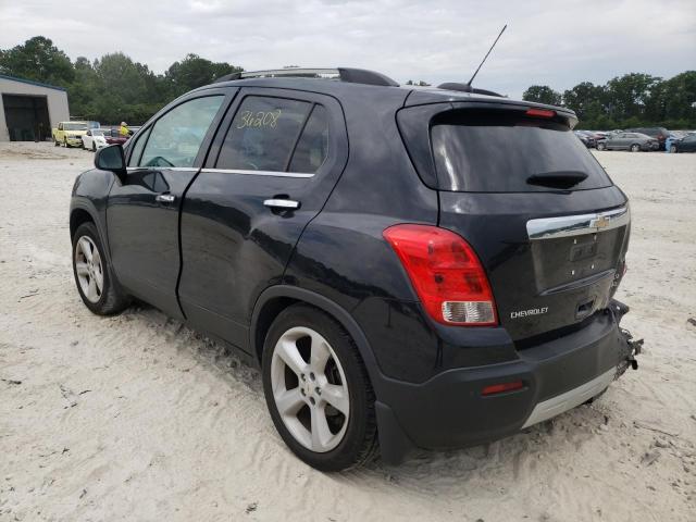 KL7CJRSBXGB745167 - 2016 CHEVROLET TRAX LTZ BLACK photo 3