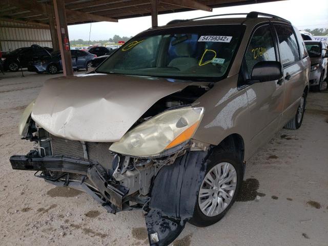 5TDZA29C06S503305 - 2006 TOYOTA SIENNA CE GOLD photo 2