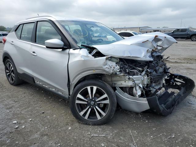 3N1CP5CU2KL536333 - 2019 NISSAN KICKS S SILVER photo 1