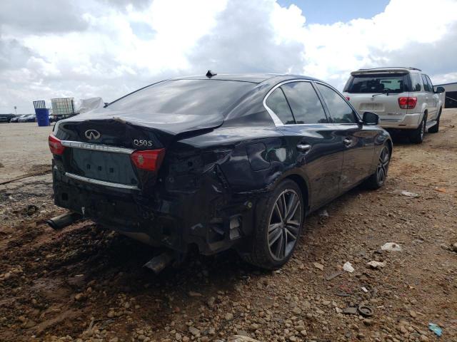 JN1EV7AP7HM736582 - 2017 INFINITI Q50 PREMIU BLACK photo 4