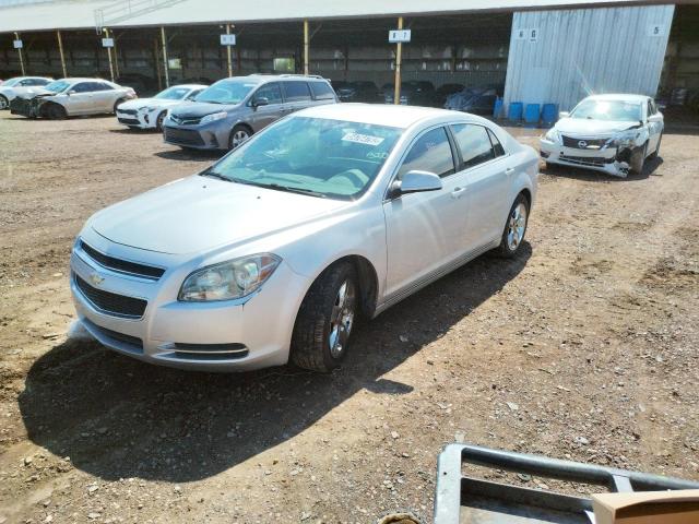 1G1ZC5EB8AF139760 - 2010 CHEVROLET MALIBU 1LT 银色 照片 2