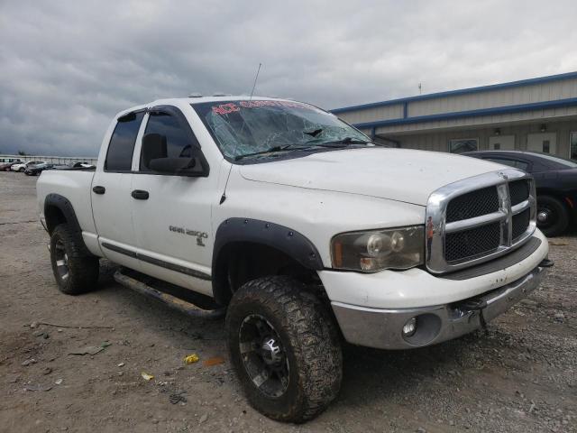 3D7KU28C53G774581 - 2003 DODGE RAM 2500 S WHITE photo 1