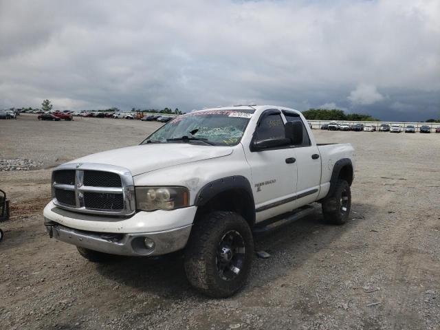 3D7KU28C53G774581 - 2003 DODGE RAM 2500 S WHITE photo 2