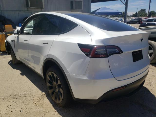 7SAYGDEE5NF481661 - 2022 TESLA MODEL Y WHITE photo 3