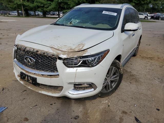 5N1DL0MM7KC566529 - 2019 INFINITI QX60 LUXE WHITE photo 2