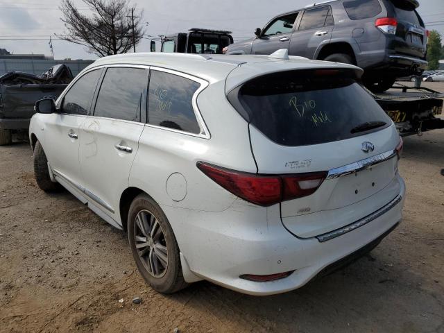 5N1DL0MM7KC566529 - 2019 INFINITI QX60 LUXE WHITE photo 3