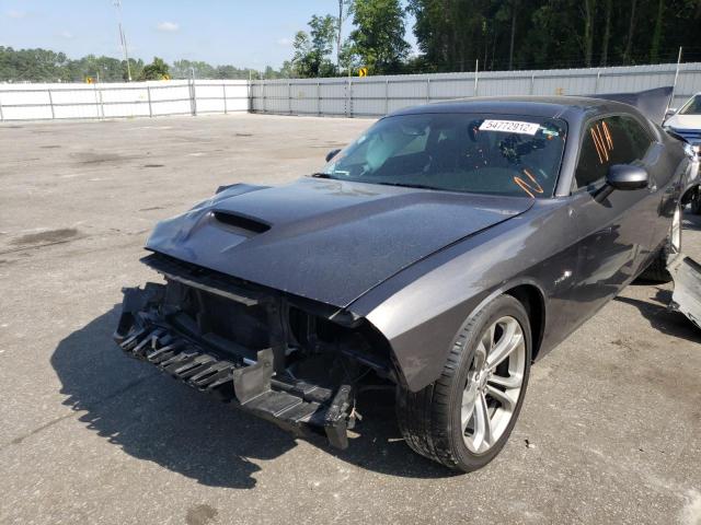 2C3CDZBT8LH121277 - 2020 DODGE CHALLENGER CHARCOAL photo 2