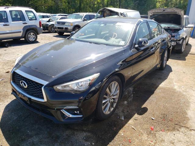 JN1EV7AP4JM352944 - 2018 INFINITI Q50 LUXE BLACK photo 2