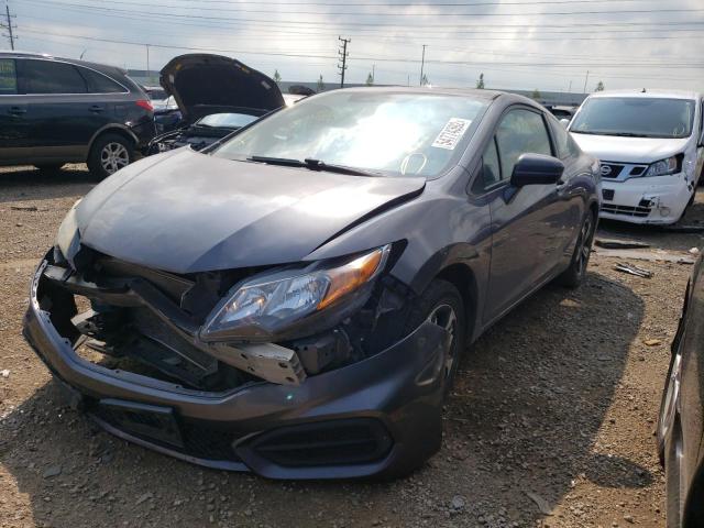 2HGFG3B88EH517707 - 2014 HONDA CIVIC EX CHARCOAL photo 2