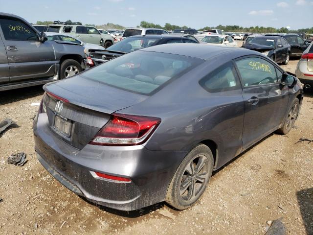 2HGFG3B88EH517707 - 2014 HONDA CIVIC EX CHARCOAL photo 4