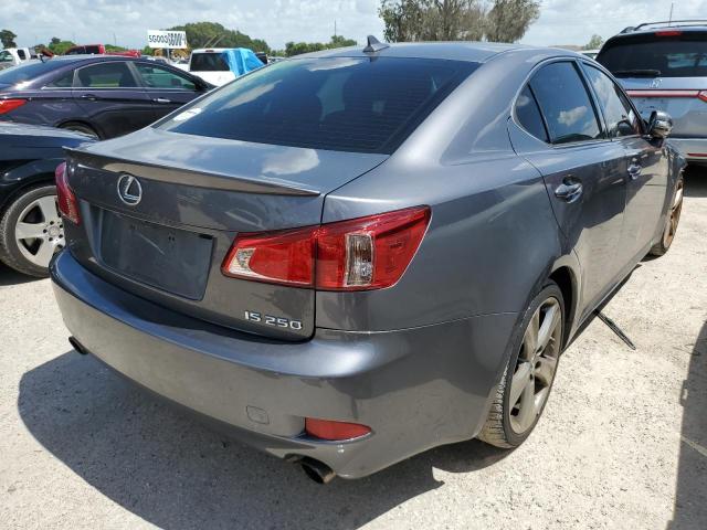 JTHBF5C29C5170638 - 2012 LEXUS IS 250 CHARCOAL photo 4