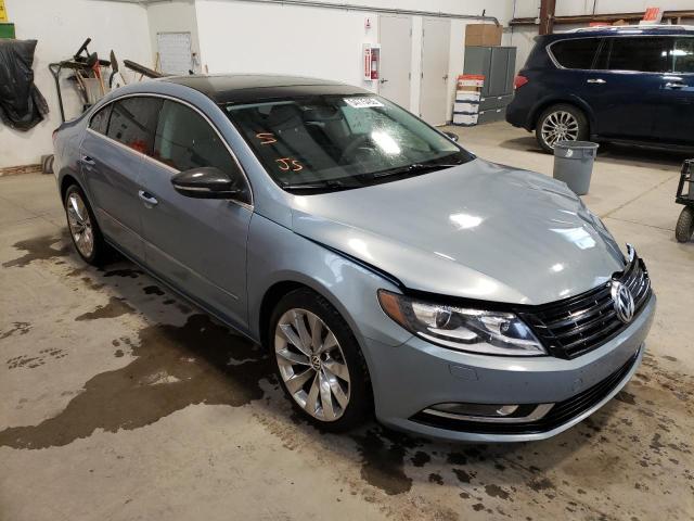 WVWRN7AN3DE505342 - 2013 VOLKSWAGEN CC LUXURY BLUE photo 1