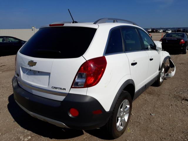 3GNAL2EK2DS627256 - 2013 CHEVROLET CAPTIVA LS 白色 照片 4