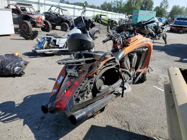 5VPSW36N9E3035350 - 2014 VICTORY MOTORCYCLES VISION TOU ORANGE photo 4