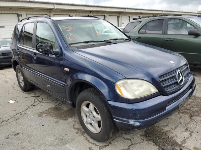 4JGAB54E5YA200343 - 2000 MERCEDES-BENZ ML 320 BLUE photo 1